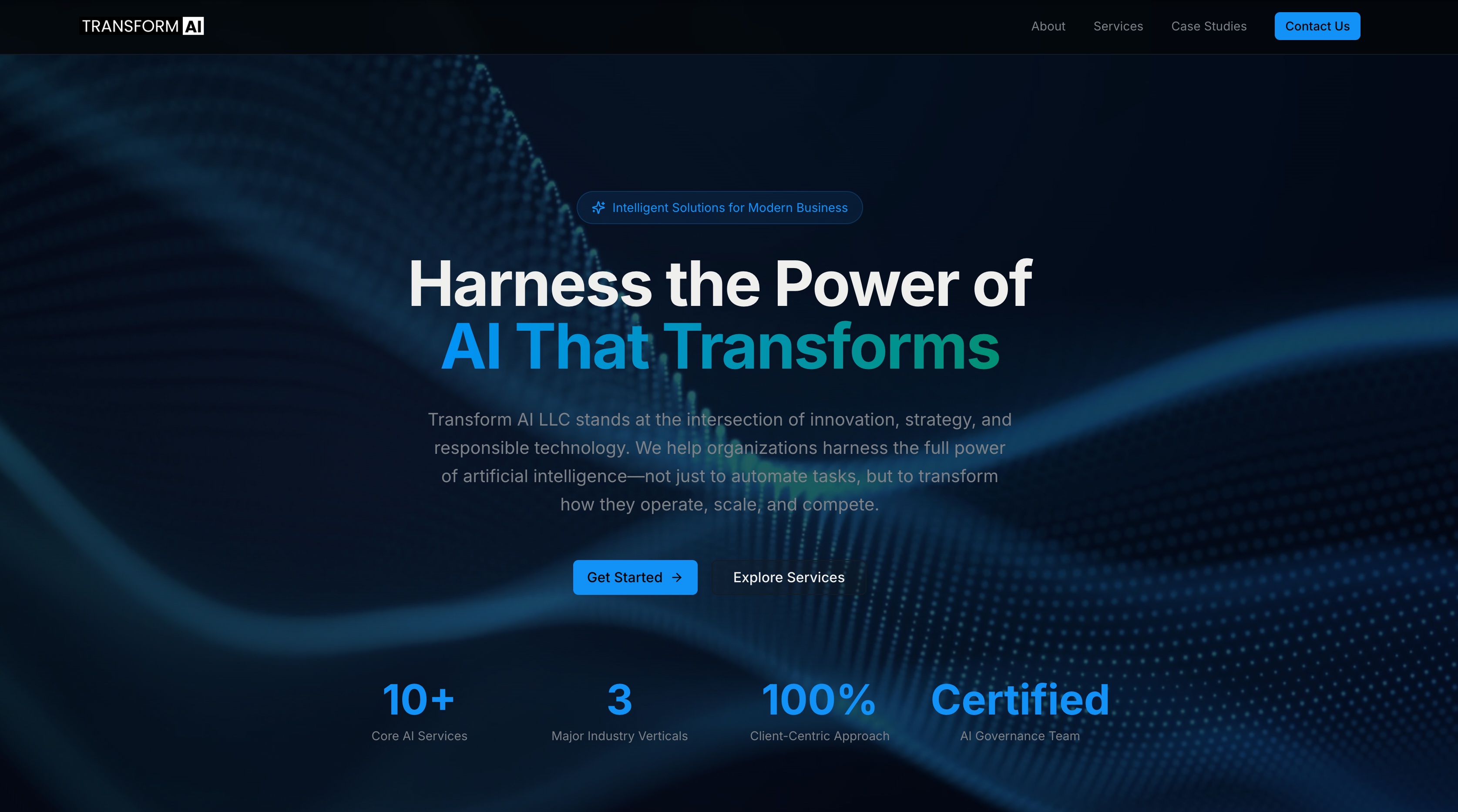 Transform AI - AI Powered Transformation & Solutions